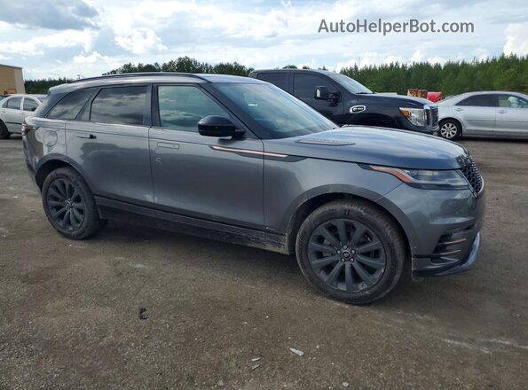 SALYL2RX3JA735095 2018 LAND ROVER RANGE Gray Widok z przodu