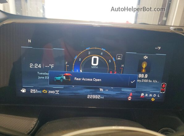 3GNAXPEG5TL245227 2026 CHEVROLET EQUINOX Blue Հետևի նստատեղերի տեսք