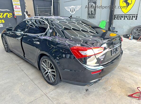 ZAM57RTA6G1183267 2016 MASERATI GHIBLI Black 
