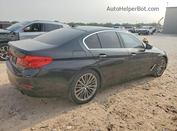 WBAJA5C55JWA37131 2018 BMW 5 SERIES Black Trasero derecho