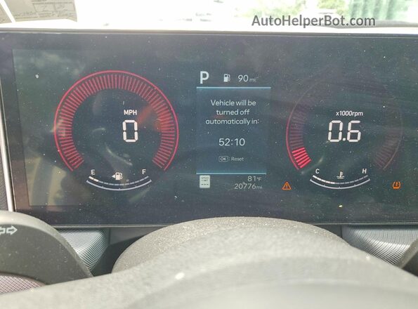 KMHL64JA8SA506551 2025 HYUNDAI SONATA White Հետևի նստատեղերի տեսք