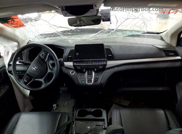 5FNRL6H69SB082907 2025 HONDA ODYSSEY Gray Սարքավորումների վահանակի տեսք