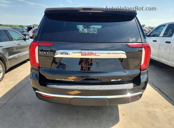 1GKS1GKD9NR275050 2022 GMC YUKON Черный Вид салона спереди