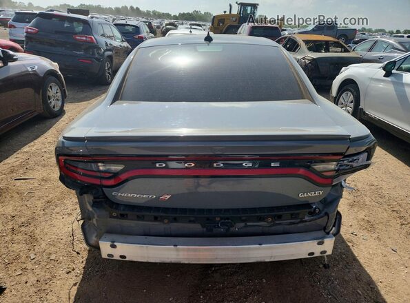 2C3CDXJG3KH540158 2019 DODGE CHARGER Gray Front interior view