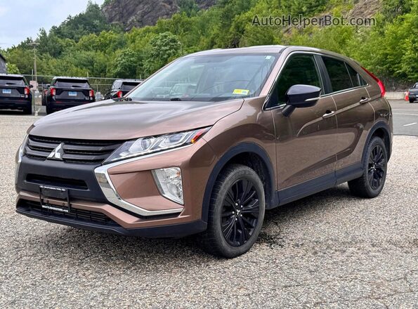 JA4AT4AA7KZ019793 2019 MITSUBISHI ECLIPSE Brown Задня ліва чверть
