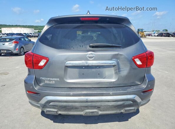 5N1DR2ANXLC577288 2020 NISSAN PATHFINDER Gray Вид салону спереду