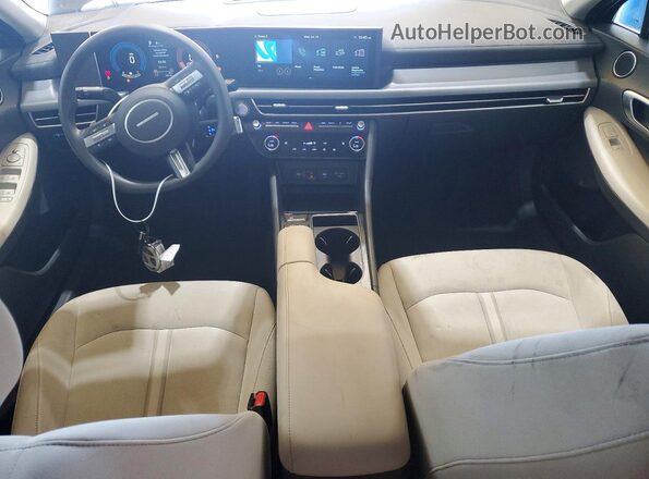 KMHL64JA0SA477918 2025 HYUNDAI SONATA Black Սարքավորումների վահանակի տեսք