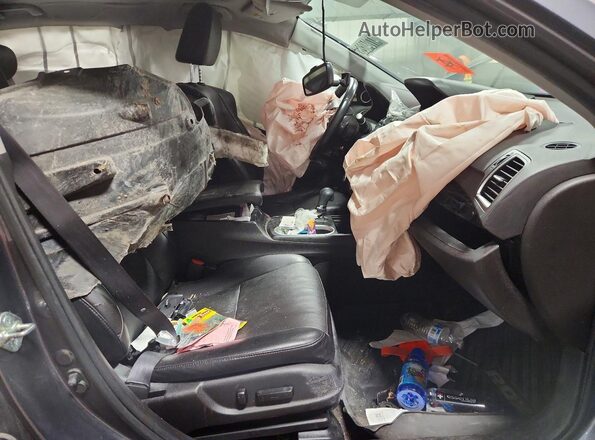 5J8TB4H7XJL022881 2018 ACURA RDX Угольный Вид панели приборов