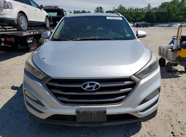 KM8J3CA46GU247939 2016 HYUNDAI TUCSON Silver Вид ззаду