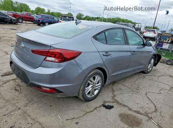 KMHD84LF1KU812903 2019 HYUNDAI ELANTRA Gray წინა მარჯვენა