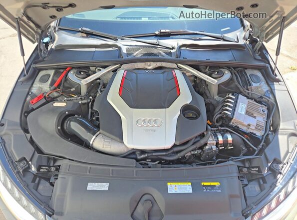 WAUB4AF42LA064663 2020 AUDI S4 Gray წინა პანელის ხედი