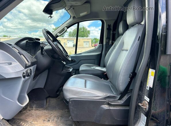 1FTYE1YM7JKA38526 2018 FORD TRANSIT Черный Вид салона спереди