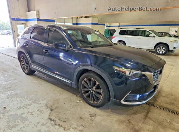 JM3TCBDY4G0108056 2016 MAZDA CX-9 Blue Вид спереду