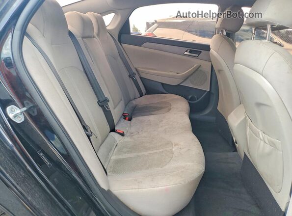 5NPE24AF6JH664298 2018 HYUNDAI SONATA Black 
