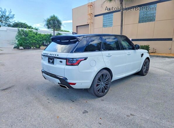 SALWR2SE6NA241849 2022 LAND ROVER RANGE White Вид спереду