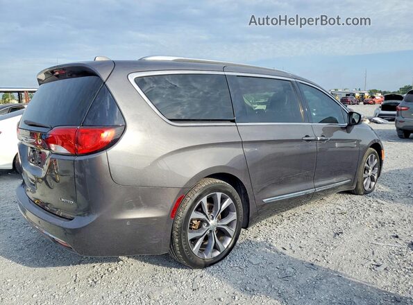 2C4RC1GG6JR106791 2018 CHRYSLER PACIFICA Серый Передняя правая четверть