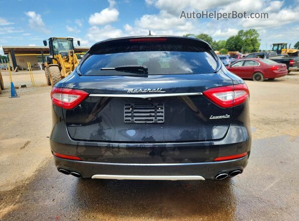 ZN661YUL1HX241268 2017 MASERATI LEVANTE Black წინა სალონის ხედი