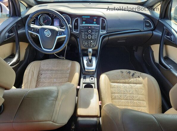 W04WT3N57GG057282 2016 BUICK CASCADA White Widok zestawu wskaźników