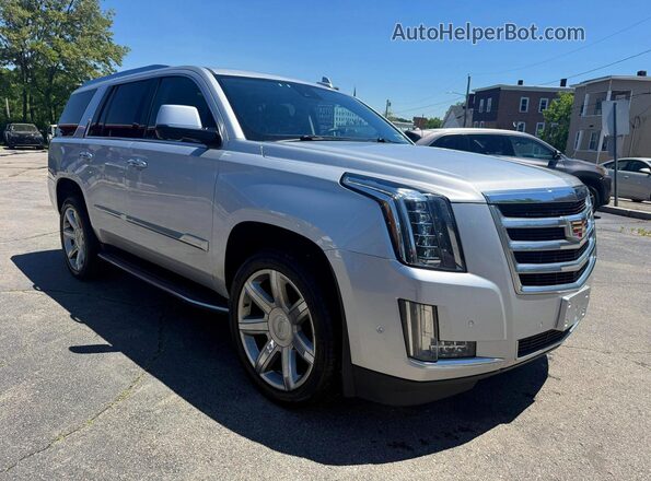 1GYS4BKJ6LR156326 2020 CADILLAC ESCALADE Silver Front view
