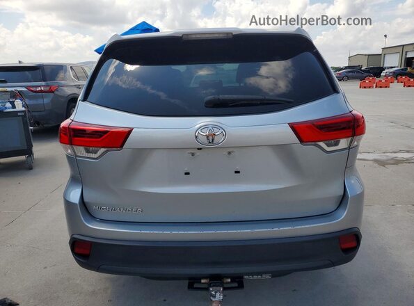 5TDZZRFH2KS369604 2019 TOYOTA HIGHLANDER Silver 