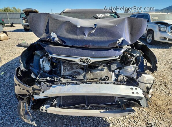 5TDGZRAH6NS117132 2022 TOYOTA HIGHLANDER Blue Vista trasera