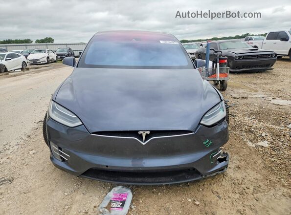 5YJXCAE2XGF003571 2016 TESLA MODEL Gray Rear view
