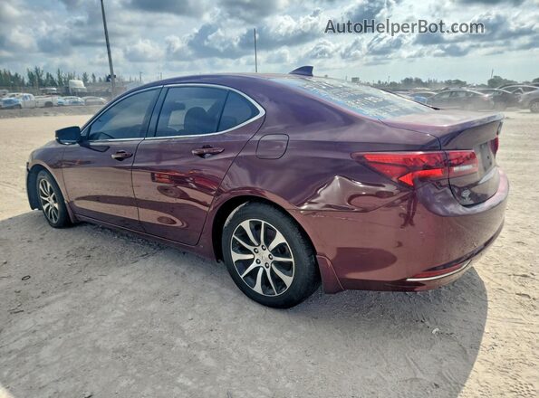 19UUB1F38GA007867 2016 ACURA TLX Burgundy Rear right