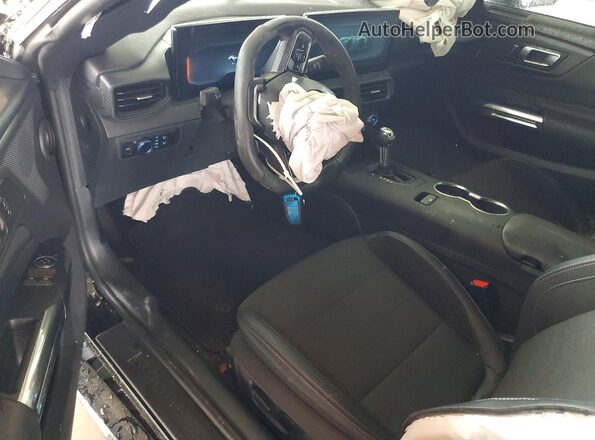 1FA6P8TH9S5131333 2025 FORD MUSTANG Black Vista del cuadro de instrumentos