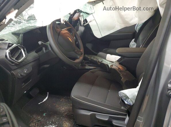 KL79MPSL4TB109689 2026 CHEVROLET TRAILBLAZER Gray Widok deski rozdzielczej