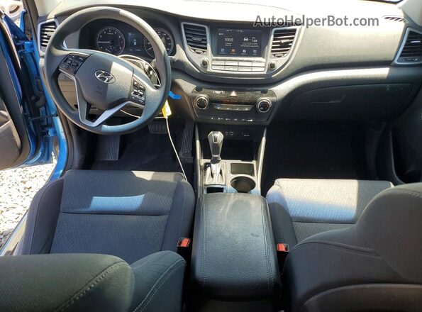 KM8J3CA4XJU652385 2018 HYUNDAI TUCSON Blue 