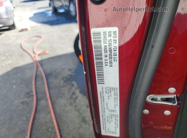 1C4SJVBP4SS514518 2025 JEEP WAGONEER Red Սալոնի 360 աստիճան տեսք