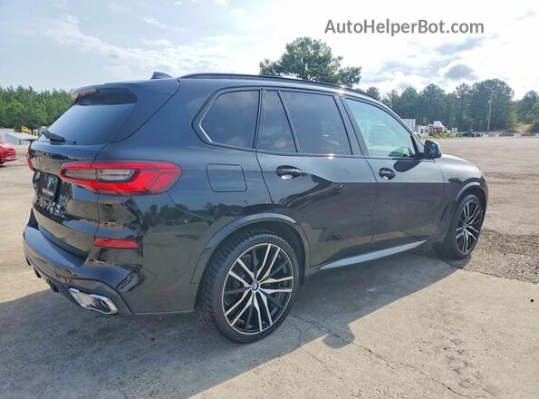 5UXCR6C54KLL36649 2019 BMW X5 Black Front right