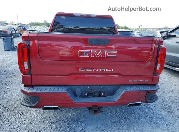 1GTU9FEL9KZ405317 2019 GMC SIERRA Red 