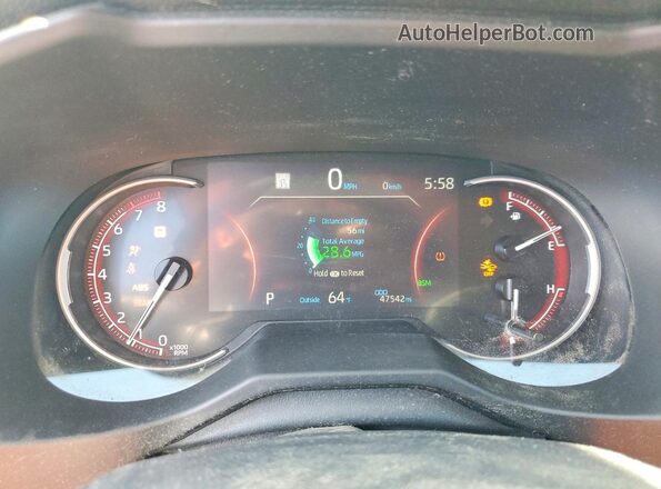2T3P1RFVXRW421879 2024 TOYOTA RAV4 Charcoal Вид задніх сидінь