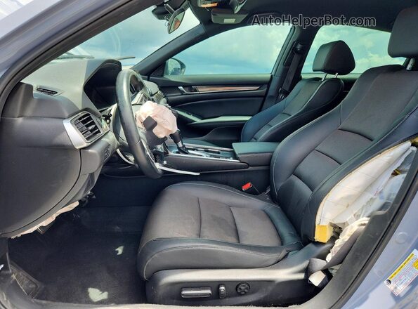 1HGCV1F38NA070239 2022 HONDA ACCORD Синий Вид панели приборов