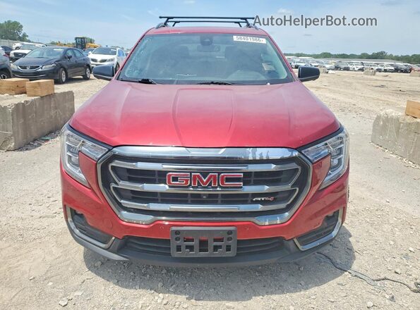 3GKALYEV7NL197262 2022 GMC TERRAIN Red Vista trasera