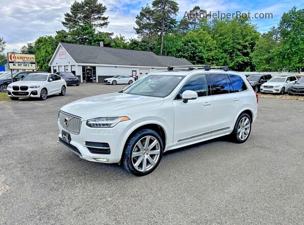 YV4A22PL0K1499418 2019 VOLVO XC90 White Հետևի ձախ