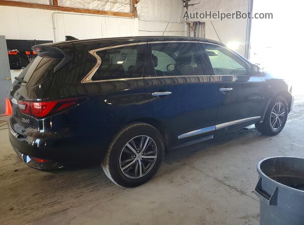 5N1DL0MNXKC506480 2019 INFINITI QX60 Black Przód prawy