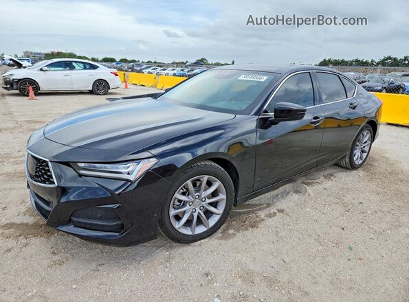 19UUB5F41SA068020 2025 ACURA TLX Black Trasero izquierdo