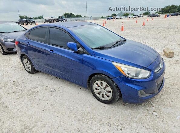 KMHCT4AE2GU060687 2016 HYUNDAI ACCENT Blue 