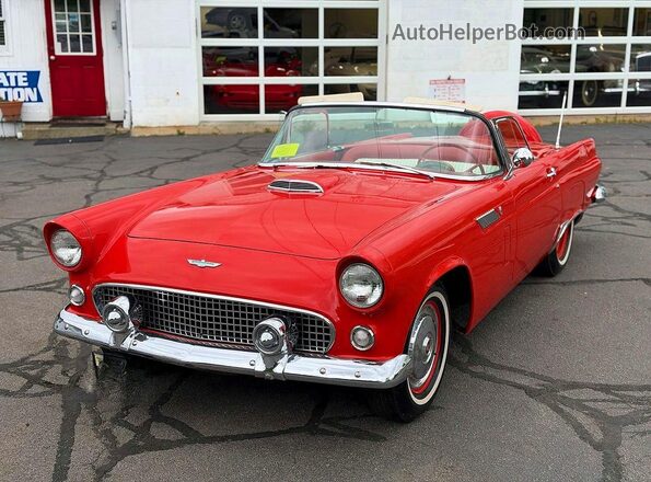 PGFH1660650000000 1956 FORD THUNDRBIRD Красный Задняя правая четверть
