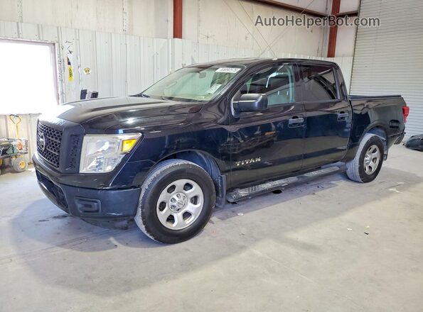 1N6AA1EK8HN544386 2017 NISSAN TITAN Black Tył lewy
