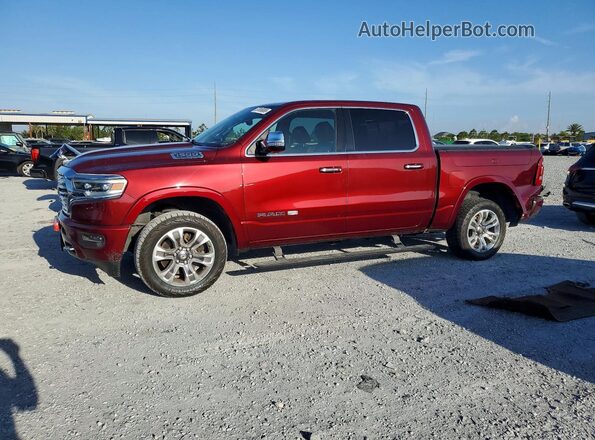 1C6SRFKT9MN568658 2021 RAM 1500 Red Задня ліва чверть