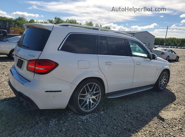 4JGDF7FE4JB081355 2018 MERCEDES-BENZ GLS-CLASS White Передня права чверть
