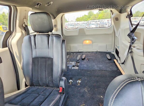 2C4RDGCG7JR208980 2018 DODGE GRAND White Vista interior trasera