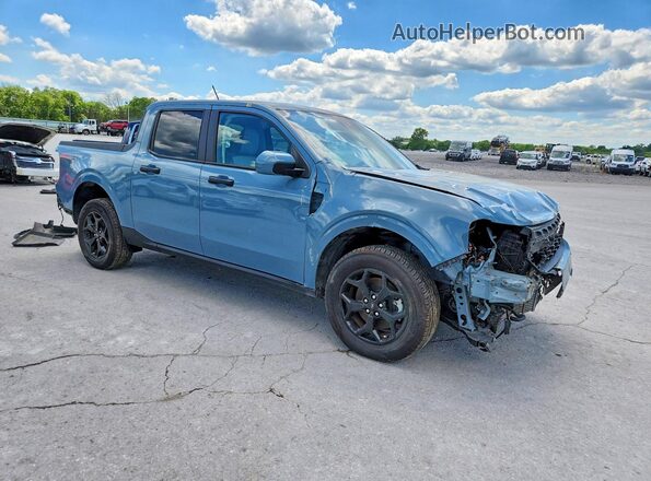 3FTTW8F98NRA11187 2022 FORD MAVERICK Blue Вид спереду
