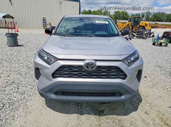 2T3F1RFV0NC281039 2022 TOYOTA RAV4 Silver Rear view