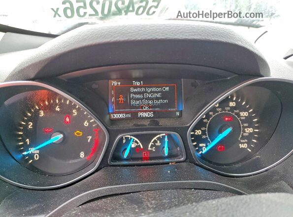 1FMCU9GD3KUB99700 2019 FORD ESCAPE White 