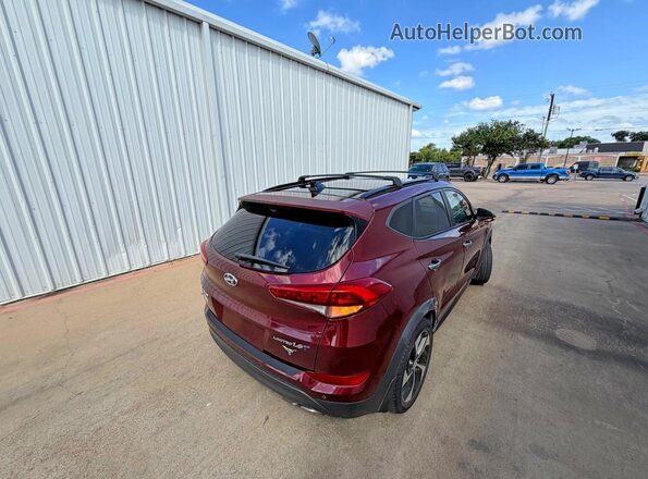 KM8J33A25GU085347 2016 HYUNDAI TUCSON Red 