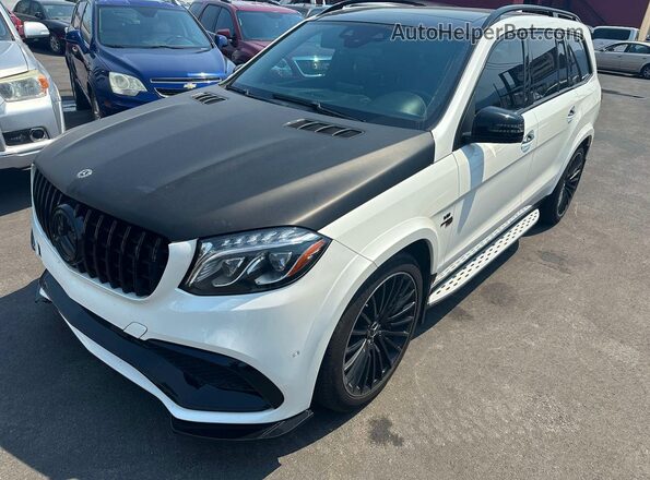 4JGDF7FE6JB065206 2018 MERCEDES-BENZ GLS White უკანა მარჯვენა